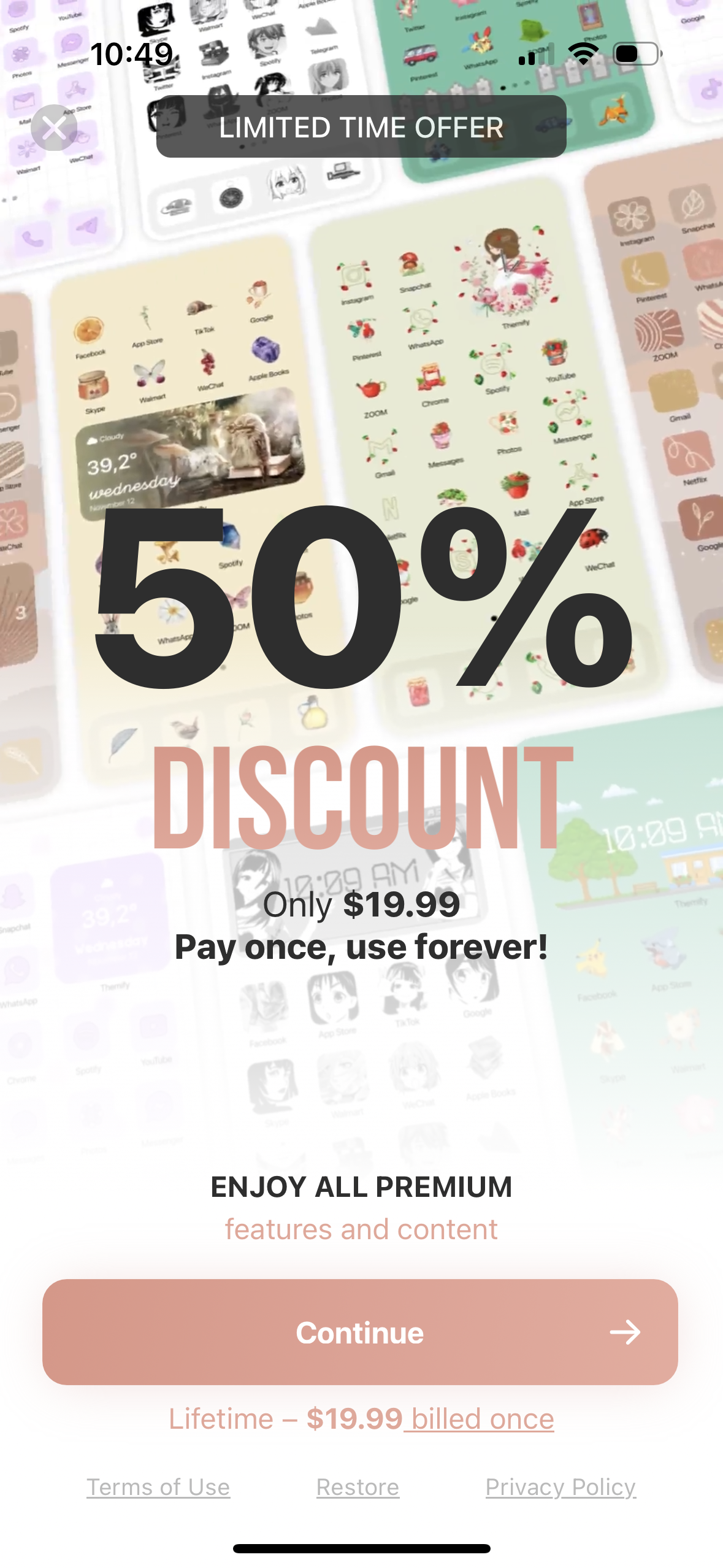 themify app screenshot 2